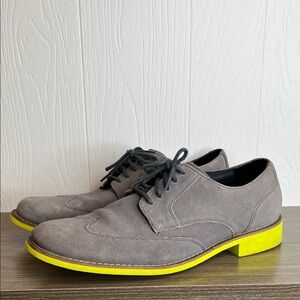 Cole Haan Drake Eva
Gray Suede Wingtip
Oxford Dress Shoes 10.5 M